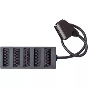 SCART переключатель ShiverPeaks 5-портовый с SCART кабелем 0,4 м (модель 22224021)