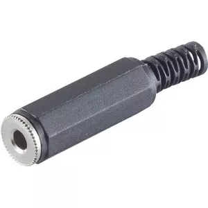 3.5 mm Stereo Plug ShiverPeaks 22220520, plastic housing, 3.5 mm TRS audio connector
