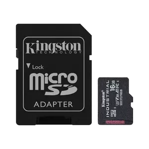 Kingston Technology Industrial 16 GB MicroSDHC UHS-I Класс 10
