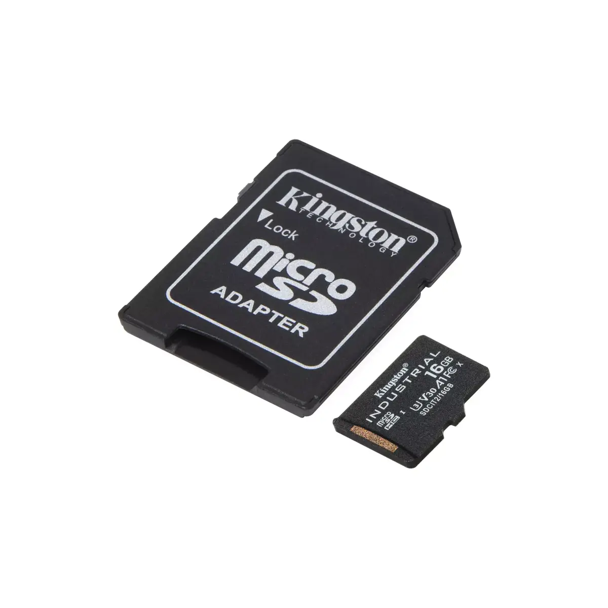 MicroSDHC Kingston Technology Industrial 16 GB SDCIT2/16GB Photo 2