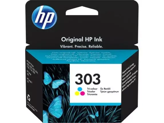 Картридж HP Ink T6N01AE 303 Голубой Пурпурный Желтый Photo 2