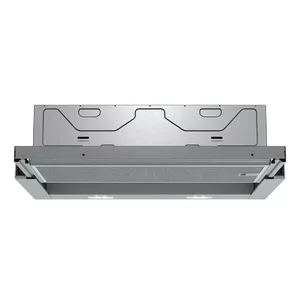 Siemens iQ100 LI64LA521 cooker hood Semi built-in (pull out) Metallic, Silver 389 m³/h B