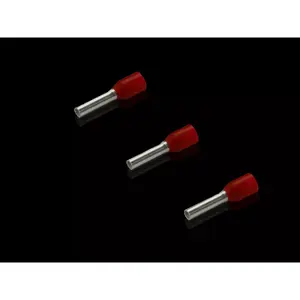Terminal ferrule Rittal AS 4050.773 — copper/polypropylene, length 8 mm, ø 2.8 mm, white