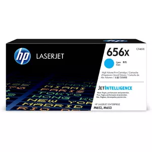 Toneris HP 656X High Yield Cyan priekš LaserJet, ciāna, 22 000 lapas, 1 gab.
