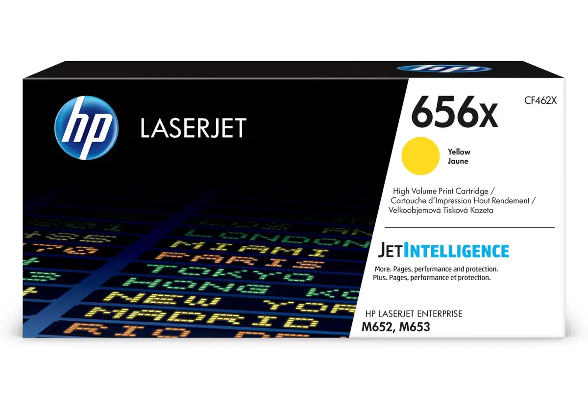 Toneris HP 656X High Yield Yellow
