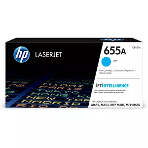 Картридж тонера HP 655A LaserJet CF451A 10000 страниц Cyan
