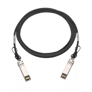 QNAP CAB-DAC15M-SFP28 optisko šķiedru kabelis 1,5 m QSFP28 Melns