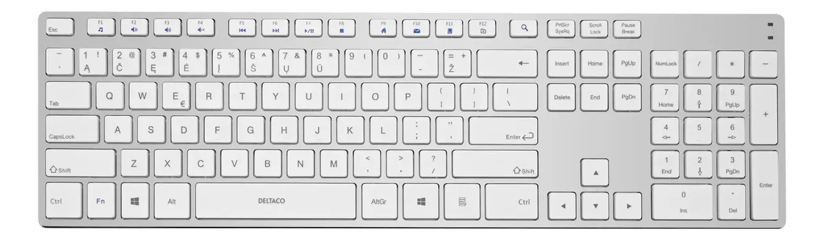 Deltaco TB-802-W-LT Keyboard Photo 2