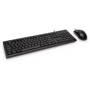 Keyboard Inter-Tech KM-3149R Mouse included Home USB QWERTY