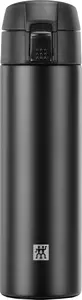 Vacuum Flask ZWILLING THERMO 0.45 L Black — stainless steel, double wall, leakproof, keeps hot 7h / cold 12h