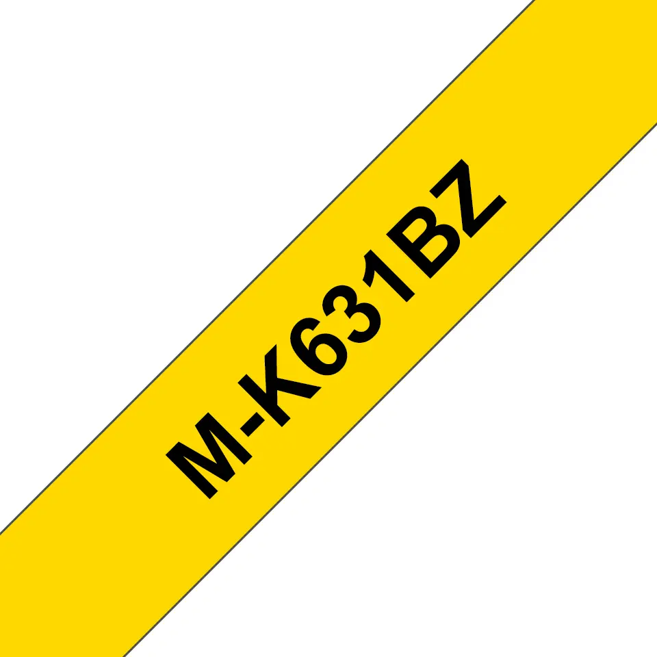 Marķēšanas lente Brother M-K631B, MK631BZ, 4977766625166