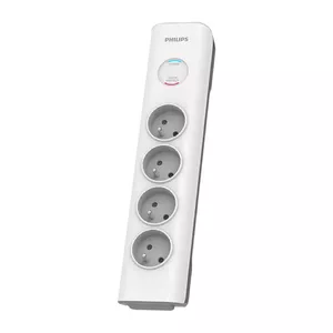 Philips SPN7040WA/60 surge protector White 4 AC outlet(s) 2 m