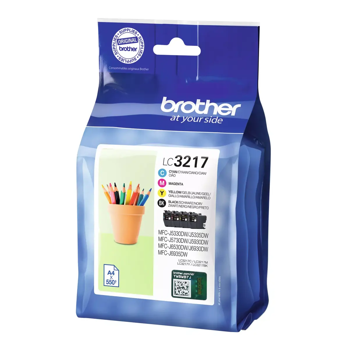 Картридж Brother LC-3217VAL Черный Photo 2