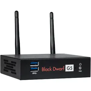 SecurePoint BlackDwarf as a Service — брандмауэр/VPN для до 10 пользователей, 1.85 Gbit/s FW, 0.31 Gbit/s VPN, TLS 300 MB/s, проводной и беспроводной, внешняя антенна