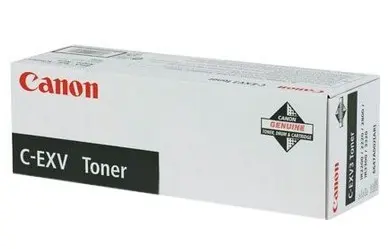 Oriģināls melns lāzerprintera tonera kasetne Canon