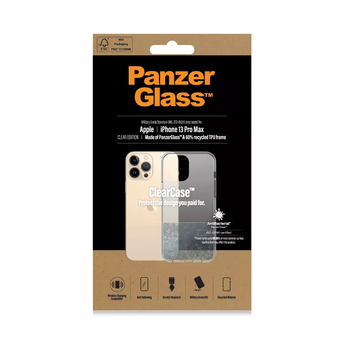 Чехол PanzerGlass ClearCase iPhone 13 Pro Max Photo 2