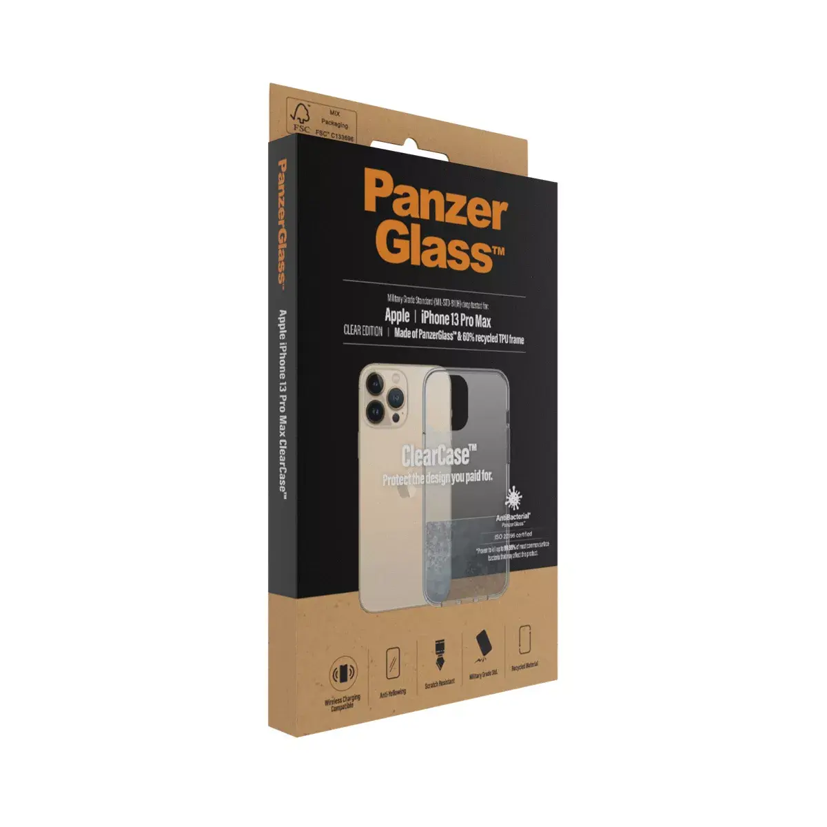 Чехол PanzerGlass ClearCase iPhone 13 Pro Max Photo 4