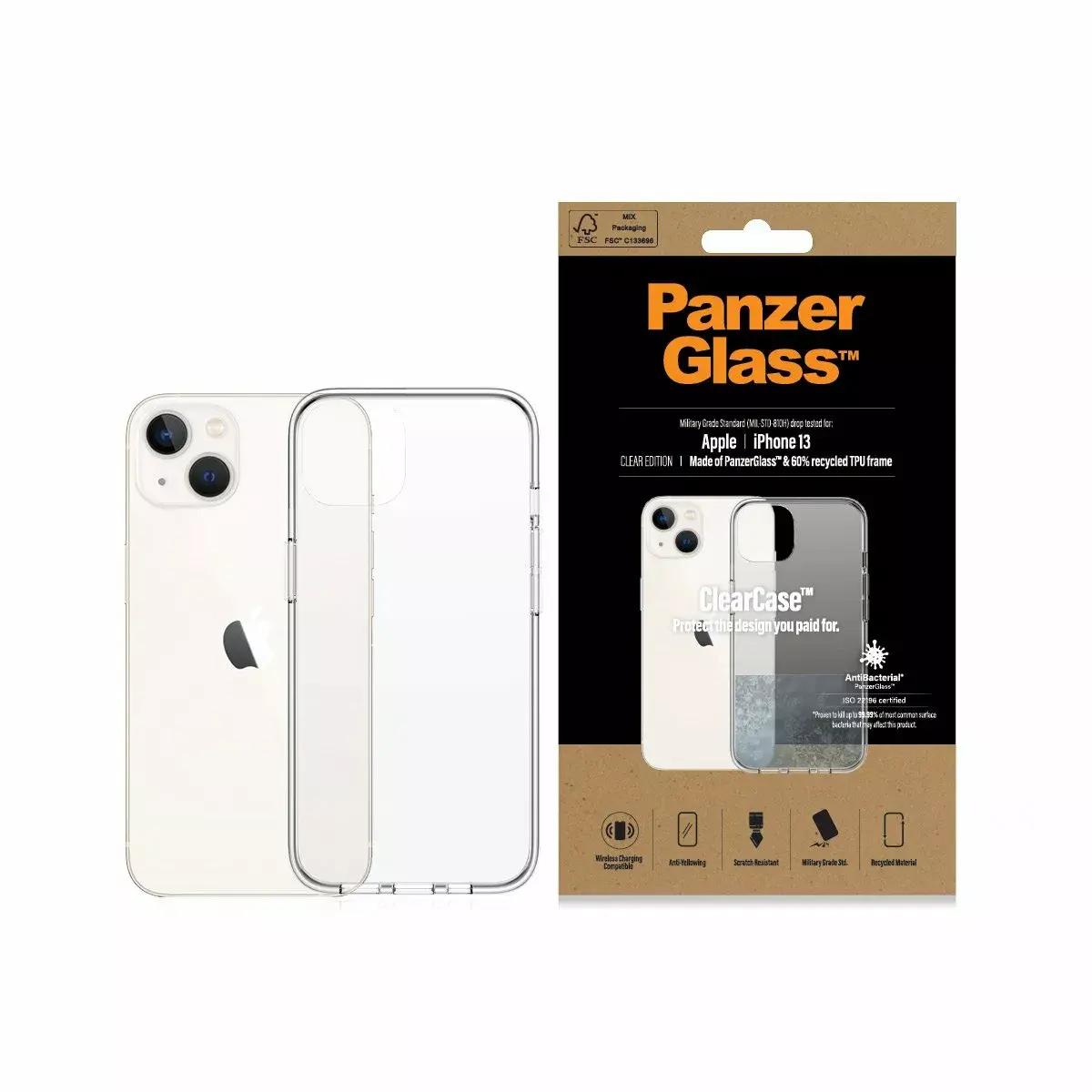 ClearCase PanzerGlass Apple iPhone 13 Photo 3