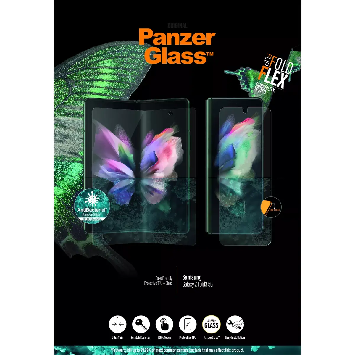 PanzerGlass защитная пленка Samsung Galaxy Z Fold3 5G Photo 9