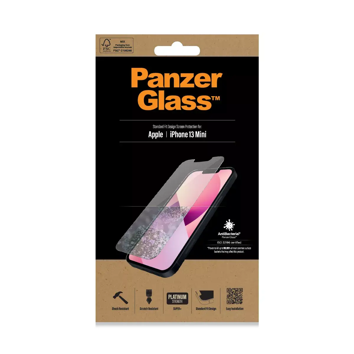 Защитное стекло PanzerGlass Apple iPhone 13 Mini Photo 2