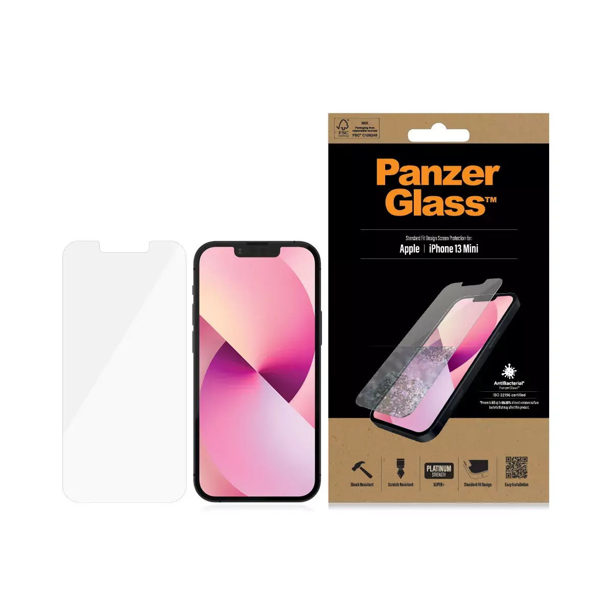 Защитное стекло PanzerGlass Apple iPhone 13 Mini Photo 3