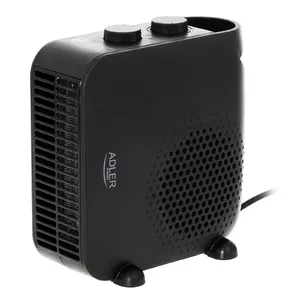 Adler AD 7725B telpu sildītājs Iekštelpas Melns 2000 W Elektriskais termoventilators