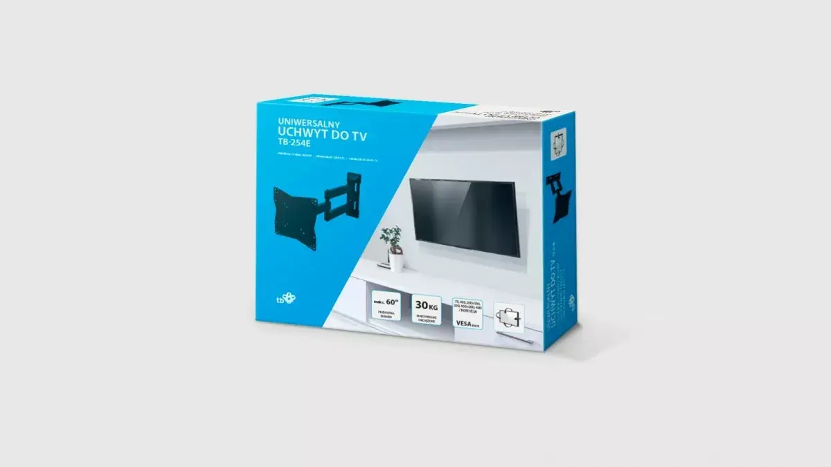 TV wall mount TB TB-254E for up to 60" Photo 4