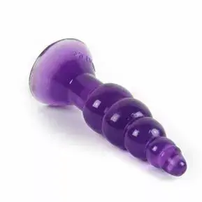 Анальная пробка BAILE Silicone Black 17 см Photo 2