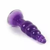 Анальная пробка BAILE Silicone Black 17 см Photo 2