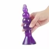 Анальная пробка BAILE Silicone Black 17 см Photo 3