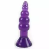 Анальная пробка BAILE Silicone Black 17 см Photo 5