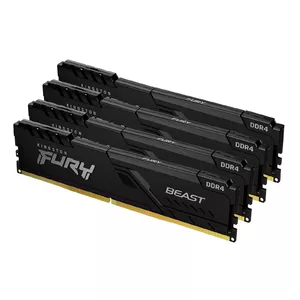 Оперативная память для ПК Kingston FURY Beast 128GB (4×32GB) DDR4 3600MT/s CL18 288-pin DIMM 1.2V
