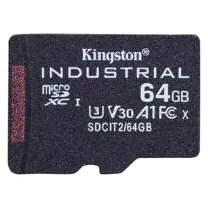 MicroSDXC Kingston Technology Industrial 64GB UHS-I SDCIT2/64GBSP