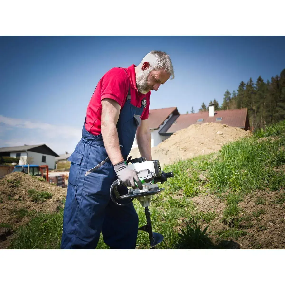Power Earth Auger Zipper ZI-ELB70 Photo 2
