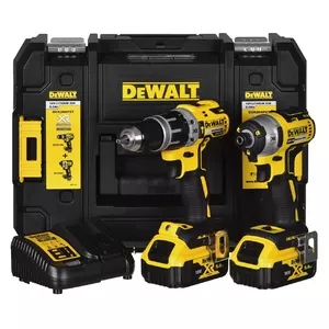 Dewalt DCK266P2T Ударная дрель/комплект, 2x 5,0 Ач (DCD796 + DCF887) (DCK266P2T)