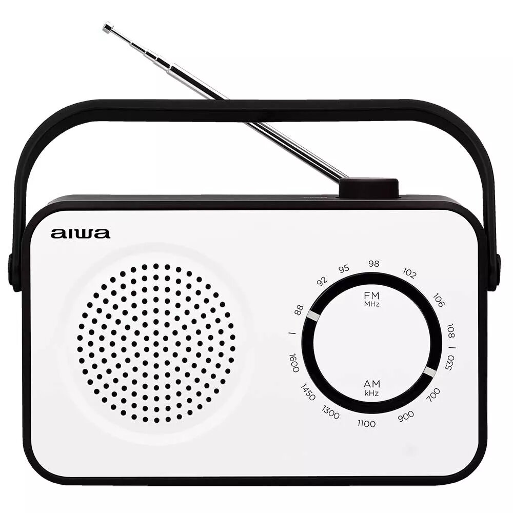Pārnēsājams analogais radio Aiwa R-190BW —