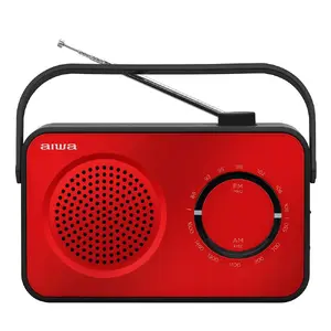 Портативный аналоговый радиоприемник Aiwa R-190RD AM/FM, 2 Вт, черно-красный