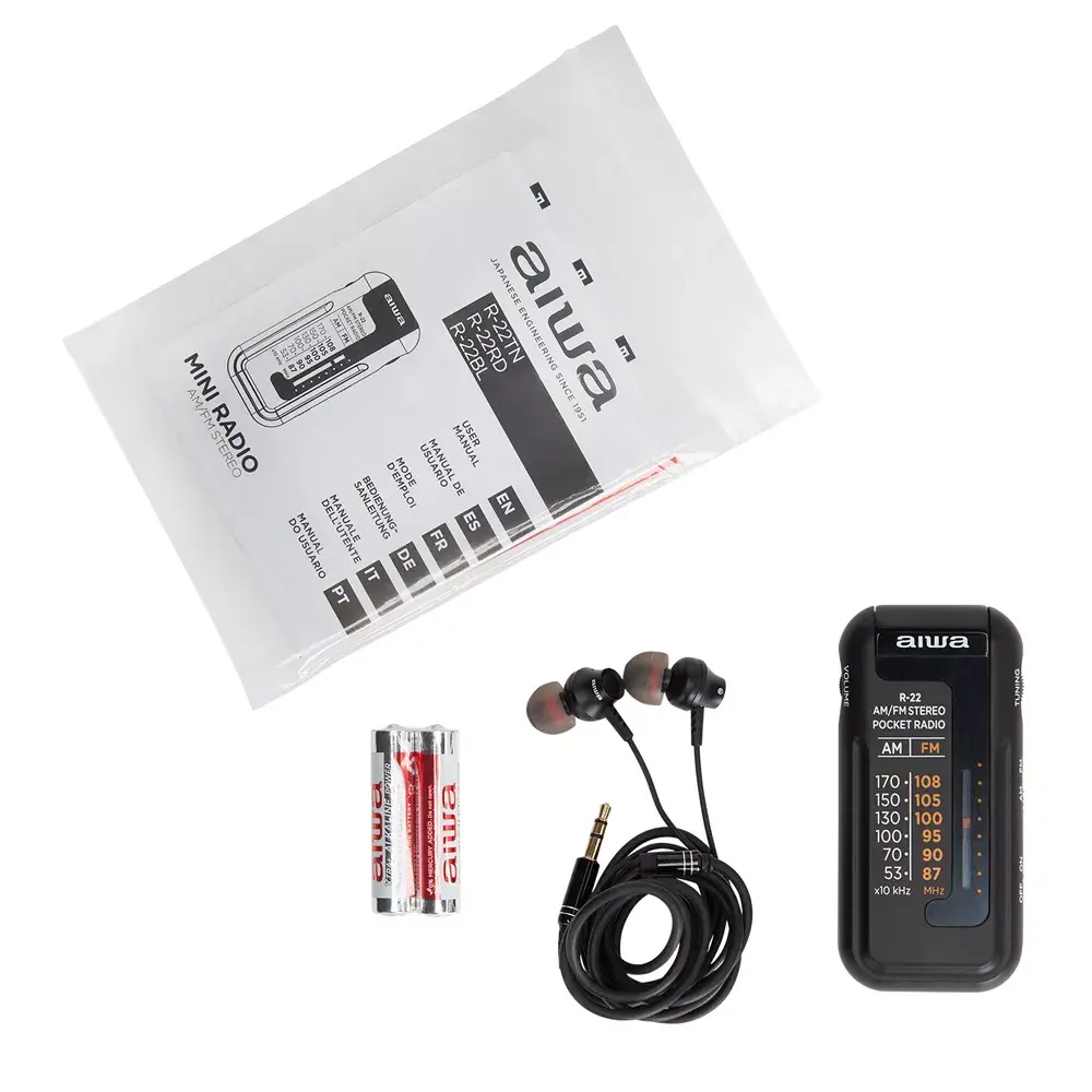 Personal Radio Aiwa R-22BK Photo 6