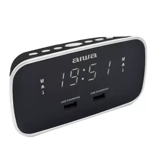 Aiwa CRU-19BK будильник Цифровой будильник Черный