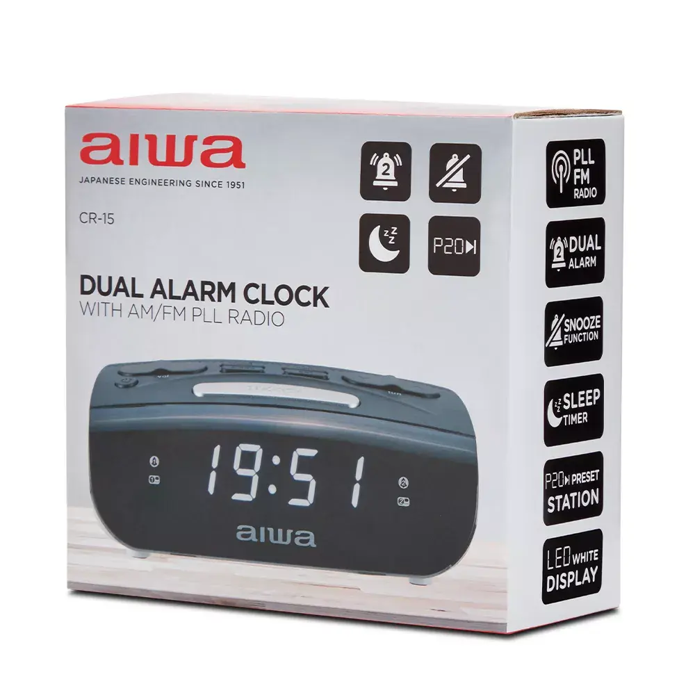 Digitālais modinātājs Aiwa CR-15 Photo 5