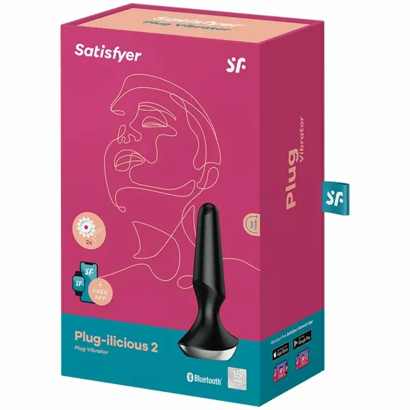 Анальная пробка Satisfyer Plug-ilicious 2 — силикон 135 мм Photo 5