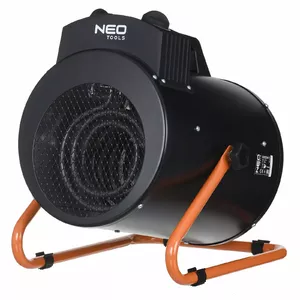 Elektriskais sildītājs NEO Tools 90-069 5000 W IPX4 nerūsējošais tērauds melns