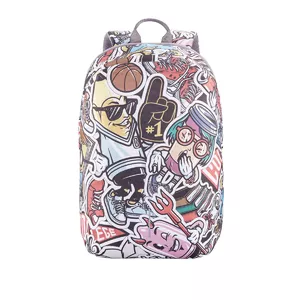 XD-Design Bobby Soft Art backpack School backpack Multicolour Recycled plastic