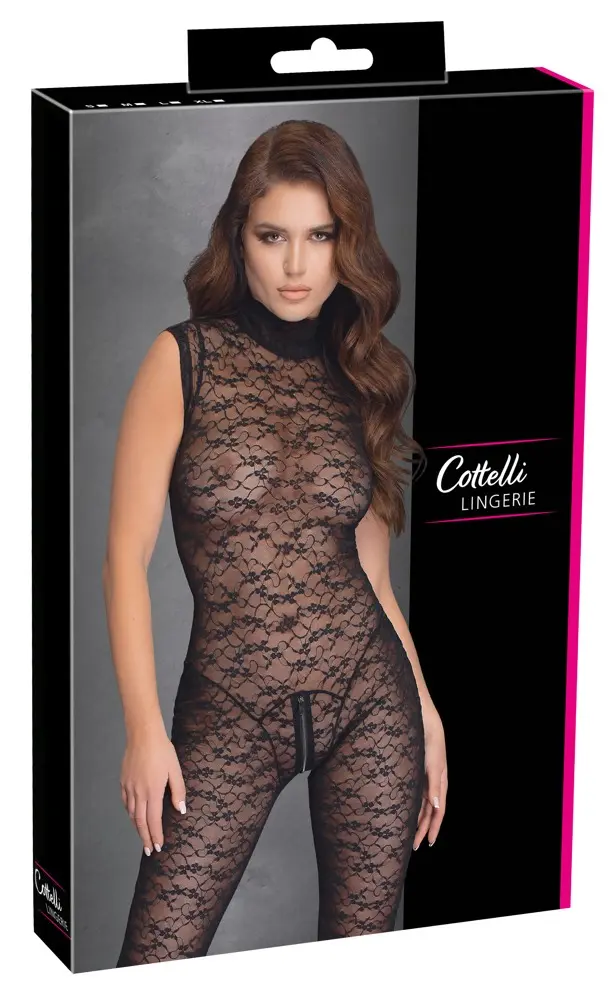 Kombinezons Cottelli Collection mežģīņu M —