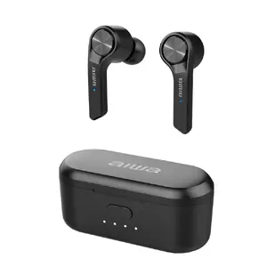 Aiwa ESP-350BK Austiņas Bezvadu Ausīs Bluetooth Melns