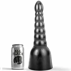 Анальная пробка All Black Силикон 34 см