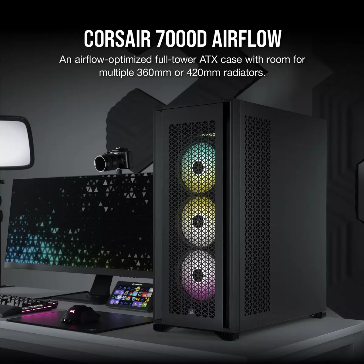 Компьютерный корпус Corsair 7000D Airflow Photo 2