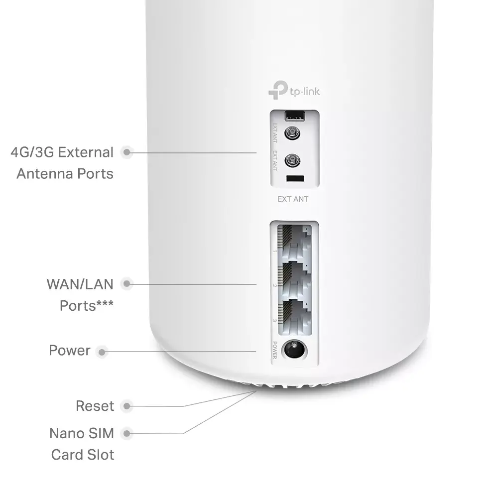 WiFi vārteja TP-Link 4G+ AX1800 Photo 4