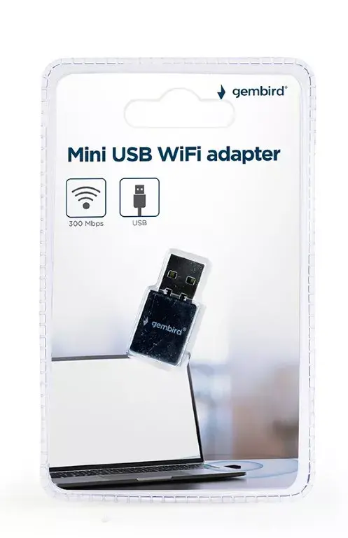 Wi‑Fi USB адаптер Gembird WNP-UA300-01 Photo 2