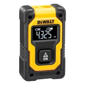 Laser distance meter DeWalt DW055PL-XJ, range 0–16 m, accuracy ±6 mm, 3.7V rechargeable battery, USB cable